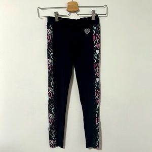 Kids body glove spandex leggings size 8